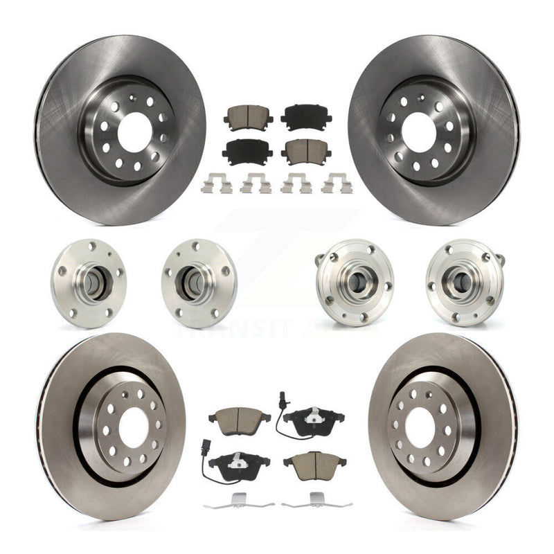 Transit Auto KBB-125104 Wheel Bearing and Hub Assembly for 2009-2010 Volkswagen CC - Front and Rear product image