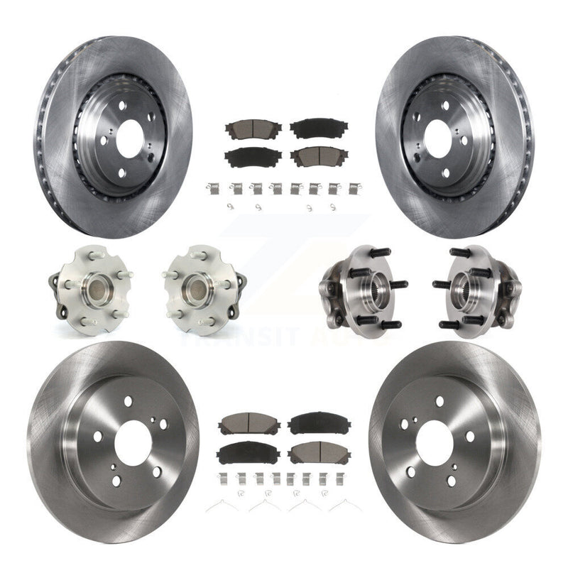 Transit Auto KBB-125124 Wheel Bearing and Hub Assembly for 2015-2021 Lexus NX300, Lexus NX200t, Lexus NX300h - Front and Rear product image