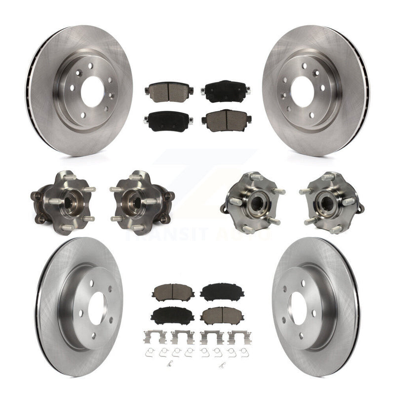 Transit Auto KBB-125125 Wheel Bearing and Hub Assembly for 2019-2022 Nissan Rogue Sport, Nissan Qashqai - Front and Rear product image