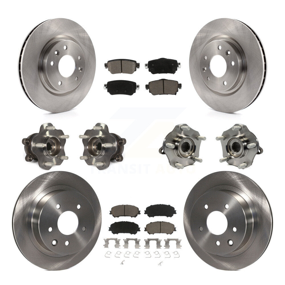 Transit Auto KBB-125126 Wheel Bearing and Hub Assembly for 2019 Nissan Rogue Sport - Front and Rear product image