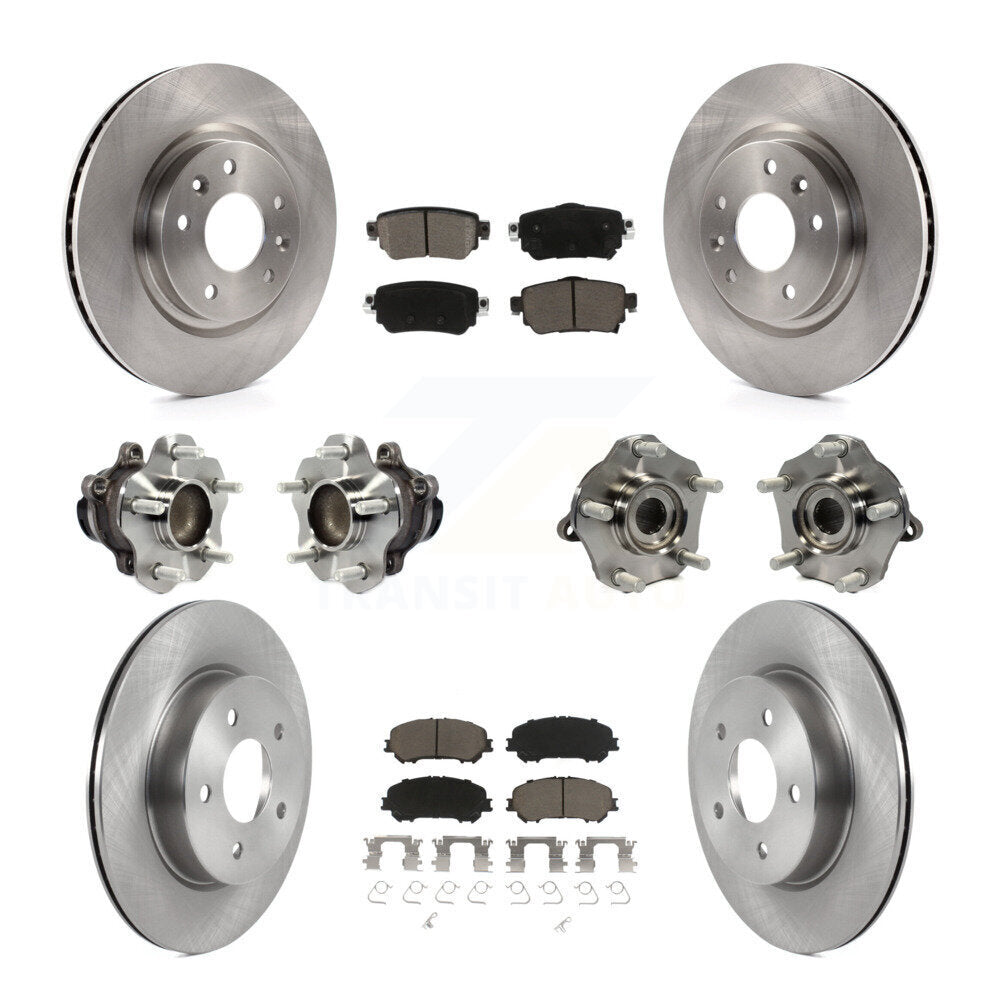 Transit Auto KBB-125127 Wheel Bearing and Hub Assembly for 2019-2022 Nissan Rogue, Nissan Rogue Sport, Nissan Qashqai - Front and Rear product image