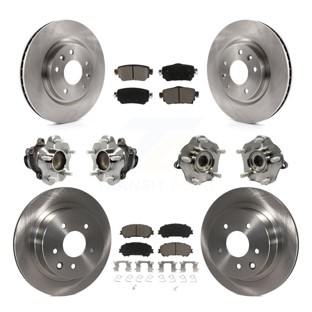 Transit Auto KBB-125128 Wheel Bearing and Hub Assembly for 2019 Nissan Rogue Sport - Front and Rear product image