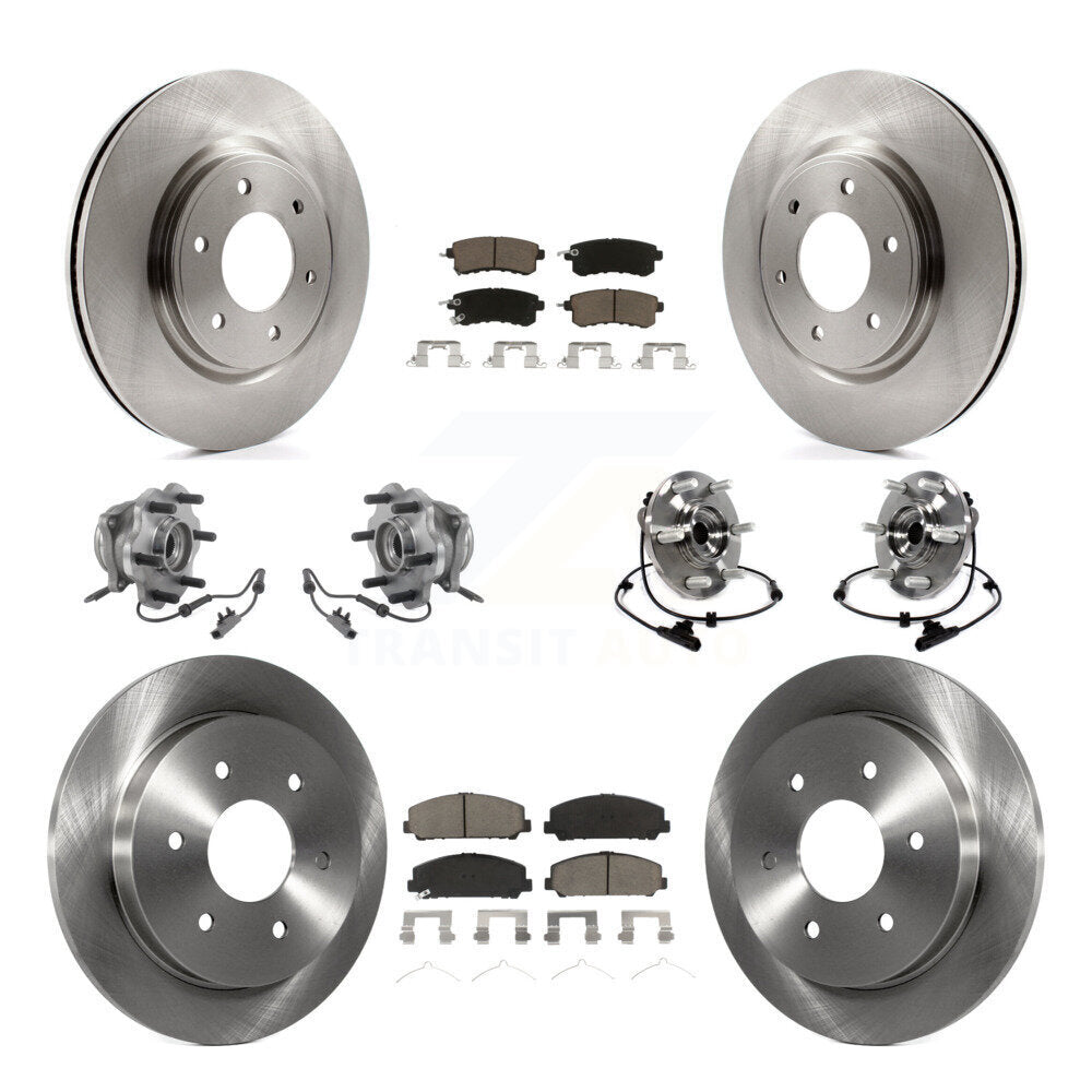 Transit Auto KBB-125131 Wheel Bearing and Hub Assembly for 2017-2019 Nissan Armada - Front and Rear product image