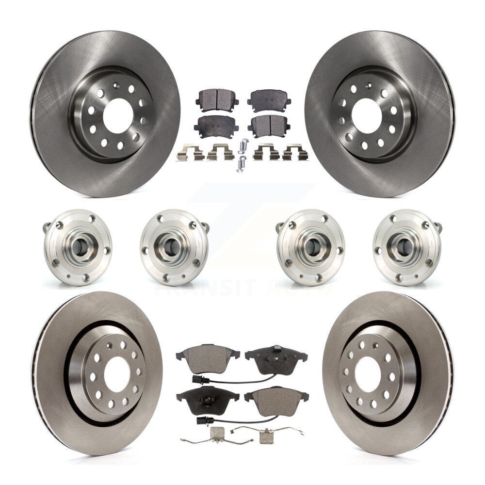 Transit Auto KBB-125200 Wheel Bearing and Hub Assembly for 2009-2012 Volkswagen CC - Front and Rear product image