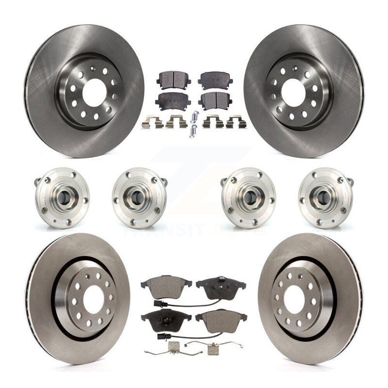 Transit Auto KBB-125200 Wheel Bearing and Hub Assembly for 2009-2012 Volkswagen CC - Front and Rear product image