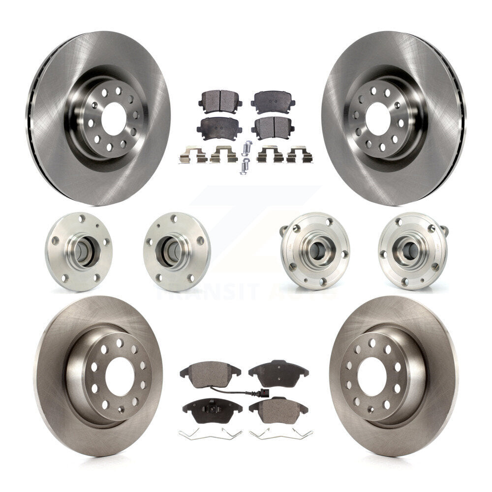 Transit Auto KBB-125201 Wheel Bearing and Hub Assembly for 2009-2012 Volkswagen CC - Front and Rear product image