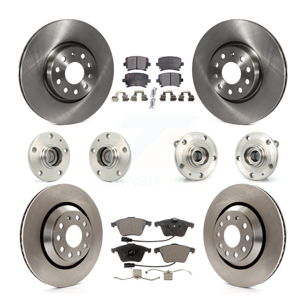 Transit Auto KBB-125203 Wheel Bearing and Hub Assembly for 2009-2010 Volkswagen CC - Front and Rear product image