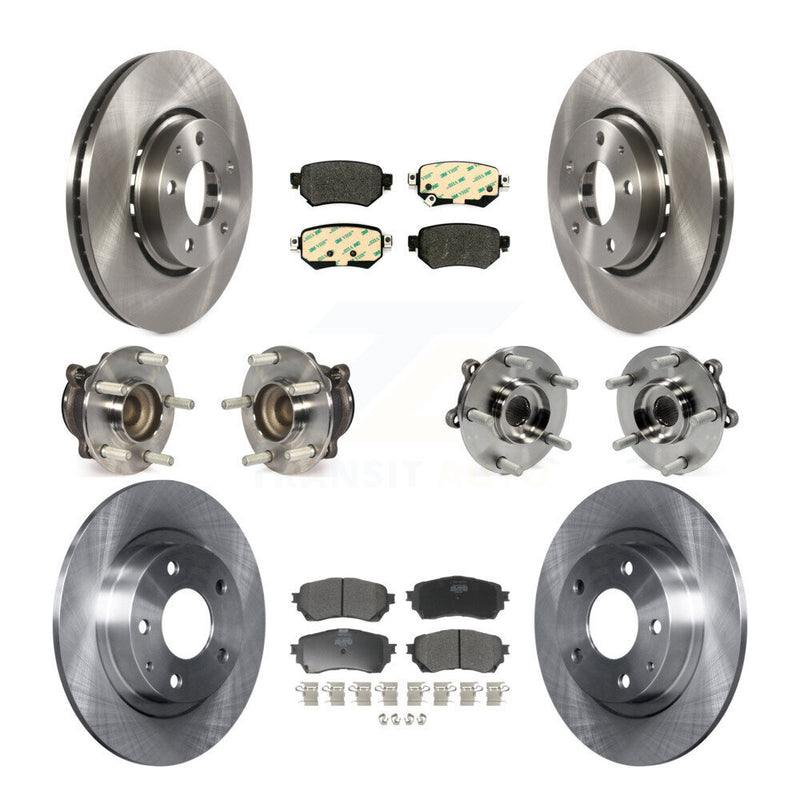 Transit Auto KBB-125229 Wheel Bearing and Hub Assembly for 2019-2021 Mazda 6 - Front and Rear product image