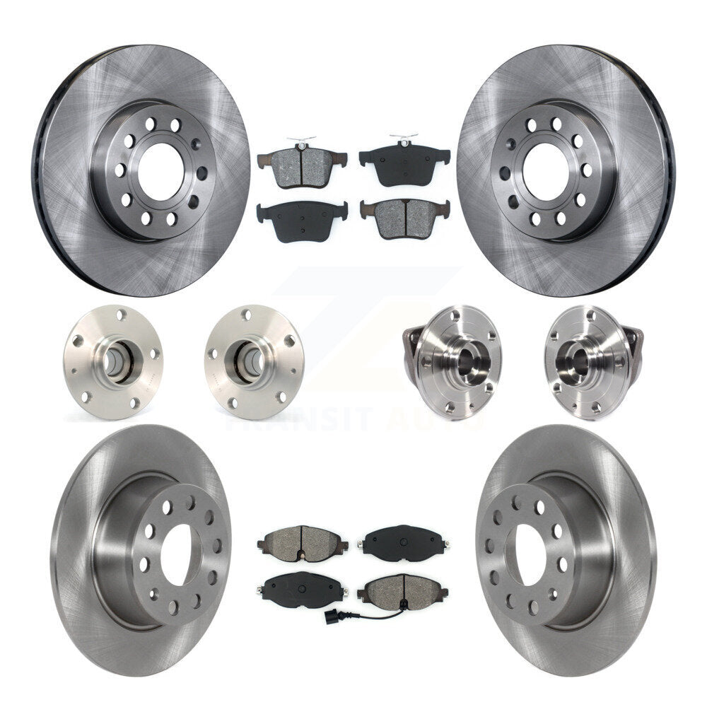 Transit Auto KBB-125295 Wheel Bearing and Hub Assembly for 2019-2021 Volkswagen Jetta - Front and Rear product image