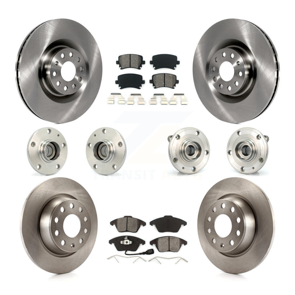 Transit Auto KBB-125314 Wheel Bearing and Hub Assembly for 2009-2012 Volkswagen CC - Front and Rear product image