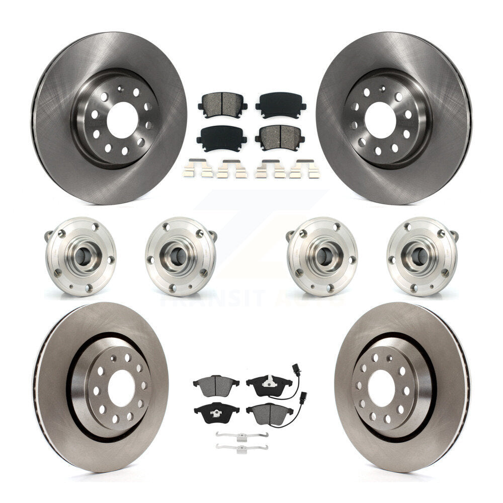 Transit Auto KBB-125315 Wheel Bearing and Hub Assembly for 2009-2012 Volkswagen CC - Front and Rear product image