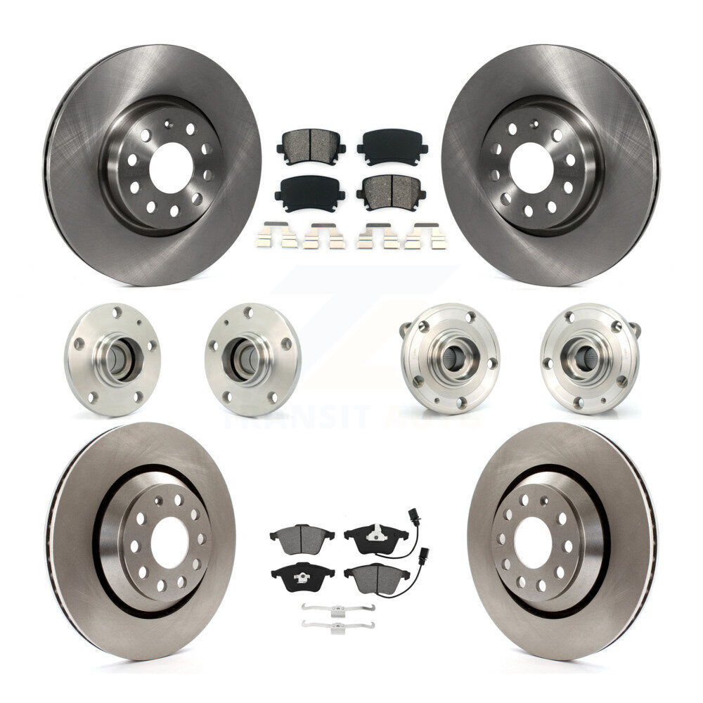 Transit Auto KBB-125317 Wheel Bearing and Hub Assembly for 2009-2010 Volkswagen CC - Front and Rear product image