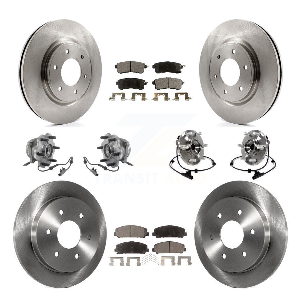 Transit Auto KBB-125345 Wheel Bearing and Hub Assembly for 2017-2019 Nissan Armada - Front and Rear product image