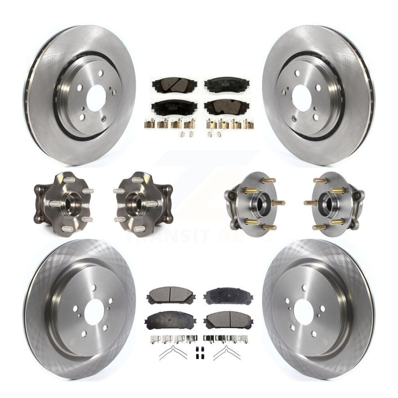 Transit Auto KBB-125365 Wheel Bearing and Hub Assembly for 2016-2022 Lexus RX350, Lexus RX350L, Lexus RX450hL & more - Front and Rear product image