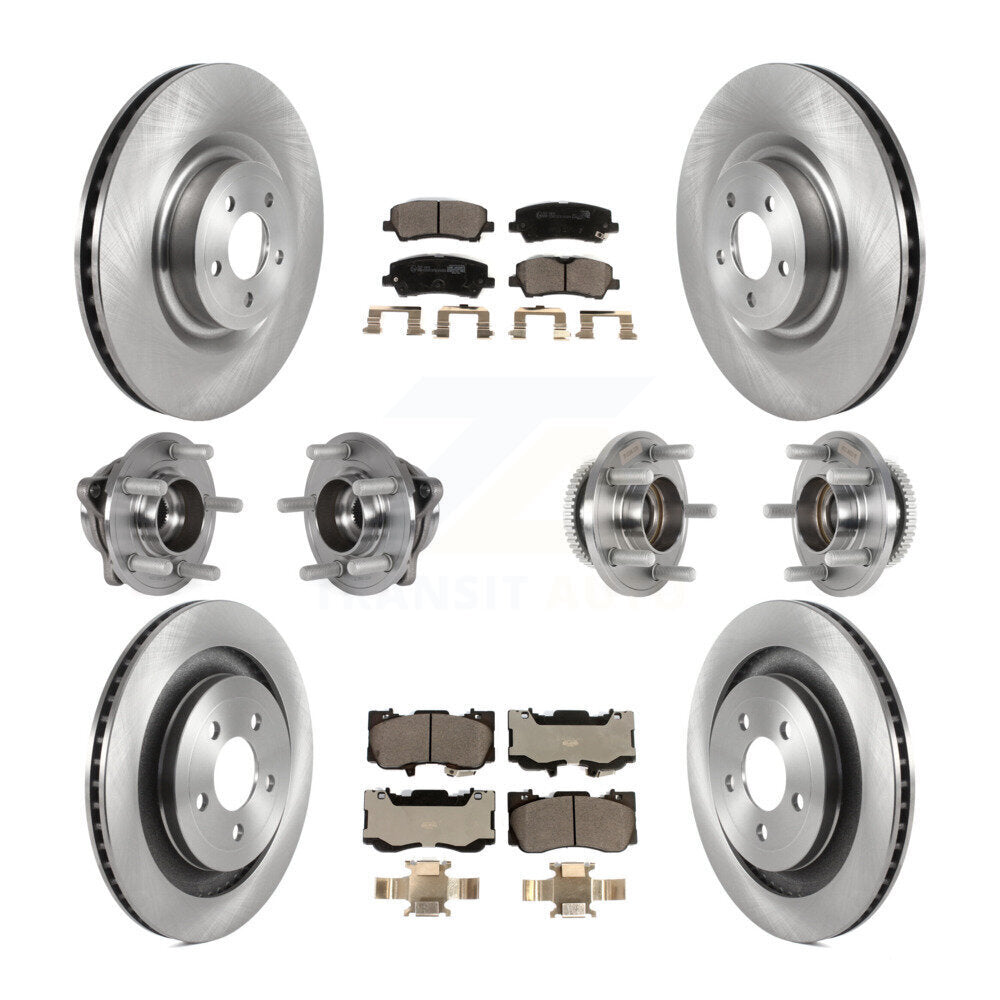 Transit Auto KBB-125371 Wheel Bearing and Hub Assembly for 2020 Ford Mustang - Front and Rear product image