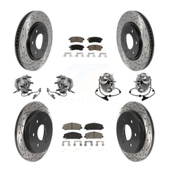 Transit Auto KBB-125447 Wheel Bearing and Hub Assembly for 2017-2019 Nissan Armada - Front and Rear product image