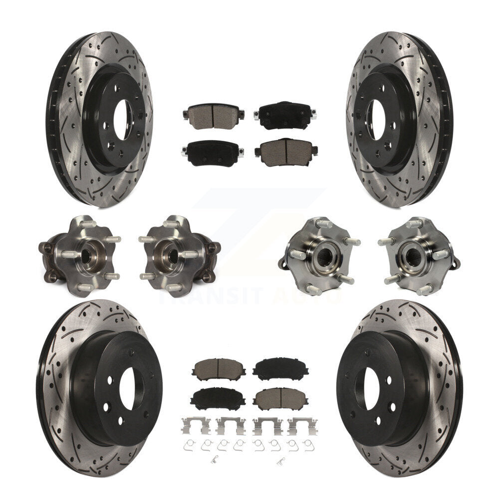 Transit Auto KBB-125454 Wheel Bearing and Hub Assembly for 2019 Nissan Rogue Sport - Front and Rear product image