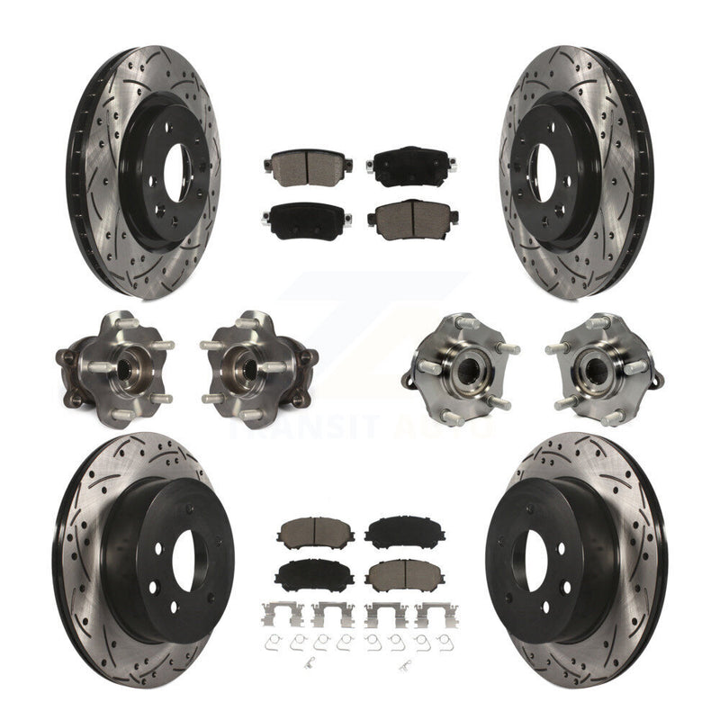 Transit Auto KBB-125454 Wheel Bearing and Hub Assembly for 2019 Nissan Rogue Sport - Front and Rear product image