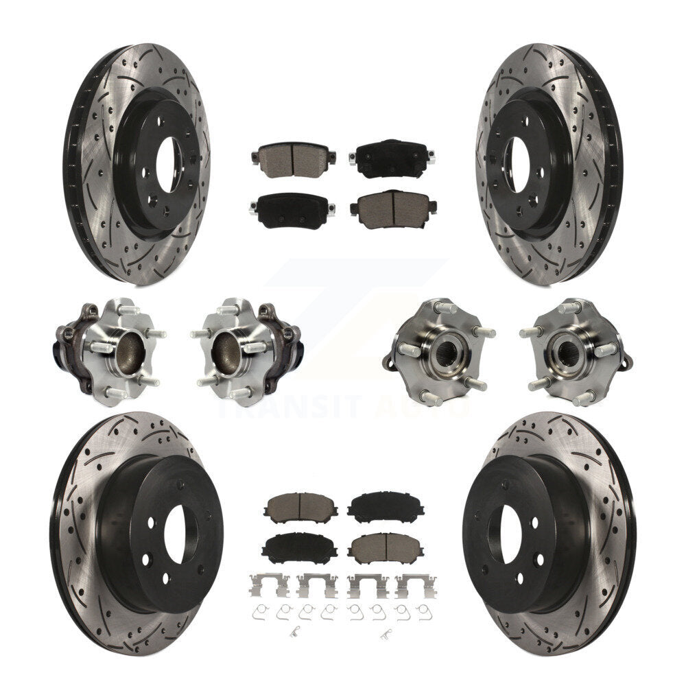 Transit Auto KBB-125456 Wheel Bearing and Hub Assembly for 2019 Nissan Rogue Sport - Front and Rear product image