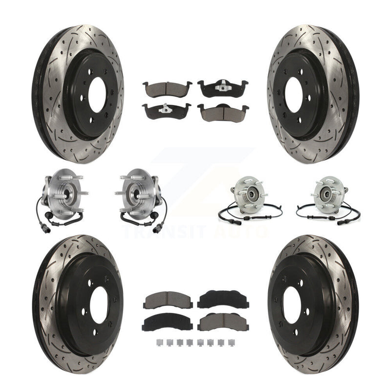 Transit Auto KBB-125465 Wheel Bearing and Hub Assembly for 2010 Ford Expedition, Lincoln Navigator - Front and Rear product image