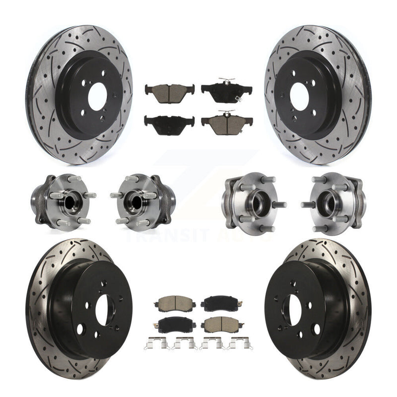 Transit Auto KBB-125468 Wheel Bearing and Hub Assembly for 2020 Subaru Crosstrek - Front and Rear product image