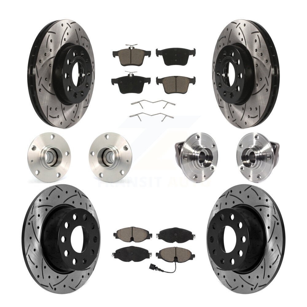 Transit Auto KBB-125469 Wheel Bearing and Hub Assembly for 2019-2021 Volkswagen Jetta - Front and Rear product image