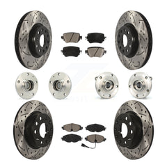 Transit Auto KBB-125477 Wheel Bearing and Hub Assembly for 2021-2022 Volkswagen Passat - Front and Rear product image
