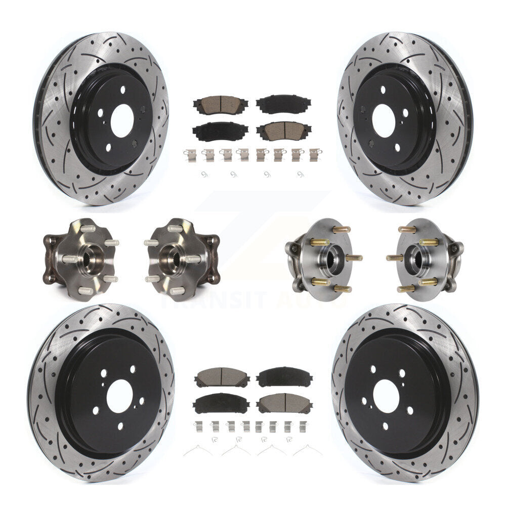Transit Auto KBB-125478 Wheel Bearing and Hub Assembly for 2016-2022 Lexus RX350, Lexus RX350L, Lexus RX450hL & more - Front and Rear product image