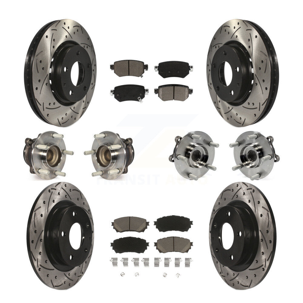 Transit Auto KBB-125479 Wheel Bearing and Hub Assembly for 2019-2021 Mazda 6 - Front and Rear product image