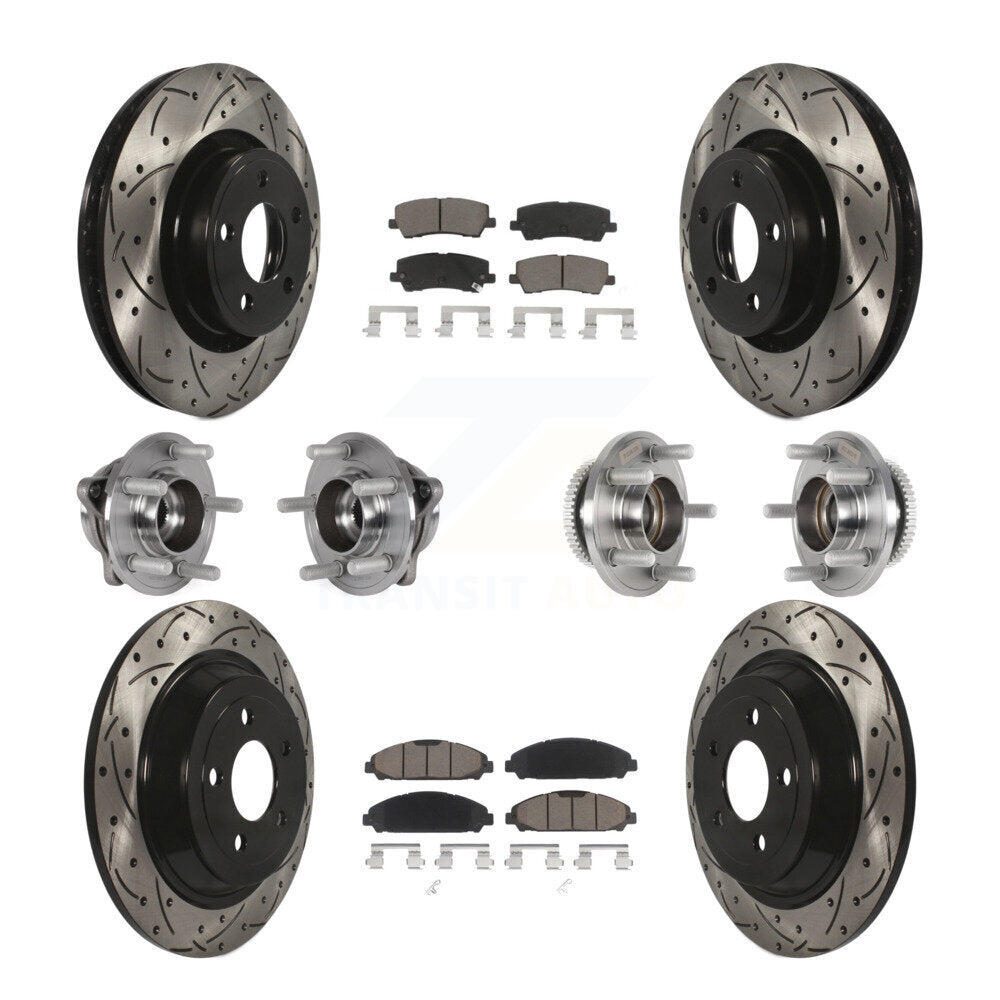 Transit Auto KBB-125494 Wheel Bearing and Hub Assembly for 2015-2017 Ford Mustang - Front and Rear product image