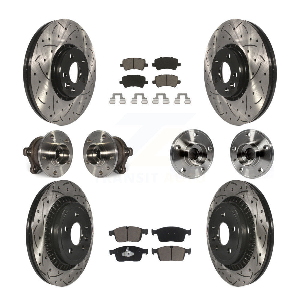 Transit Auto KBB-125495 Wheel Bearing and Hub Assembly for 2017 Volvo XC60 - Front and Rear product image