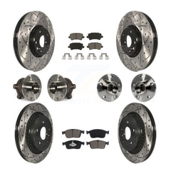 Transit Auto KBB-125495 Wheel Bearing and Hub Assembly for 2017 Volvo XC60 - Front and Rear product image