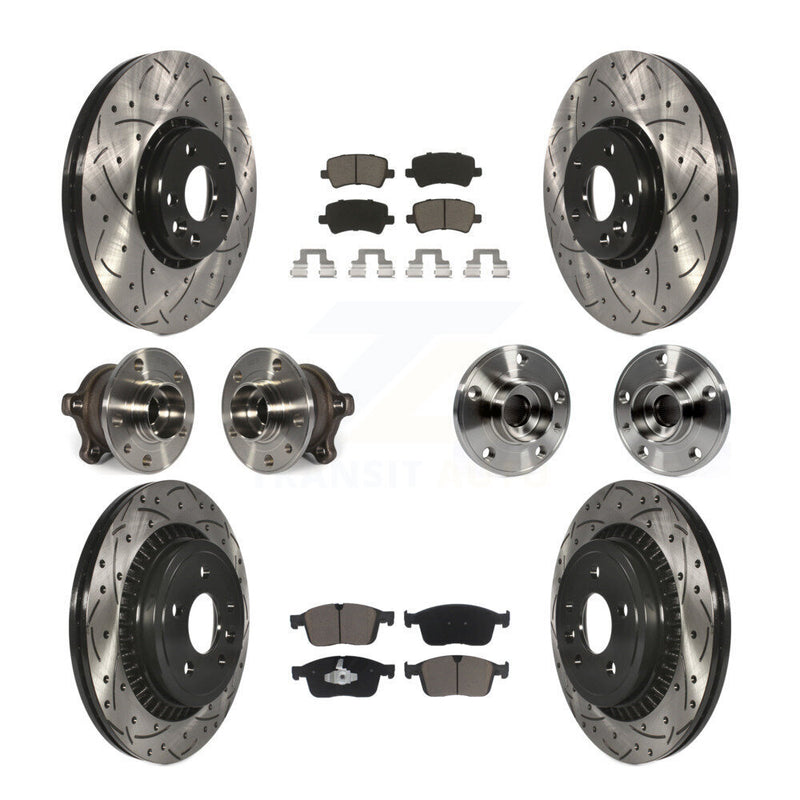 Transit Auto KBB-125495 Wheel Bearing and Hub Assembly for 2017 Volvo XC60 - Front and Rear product image