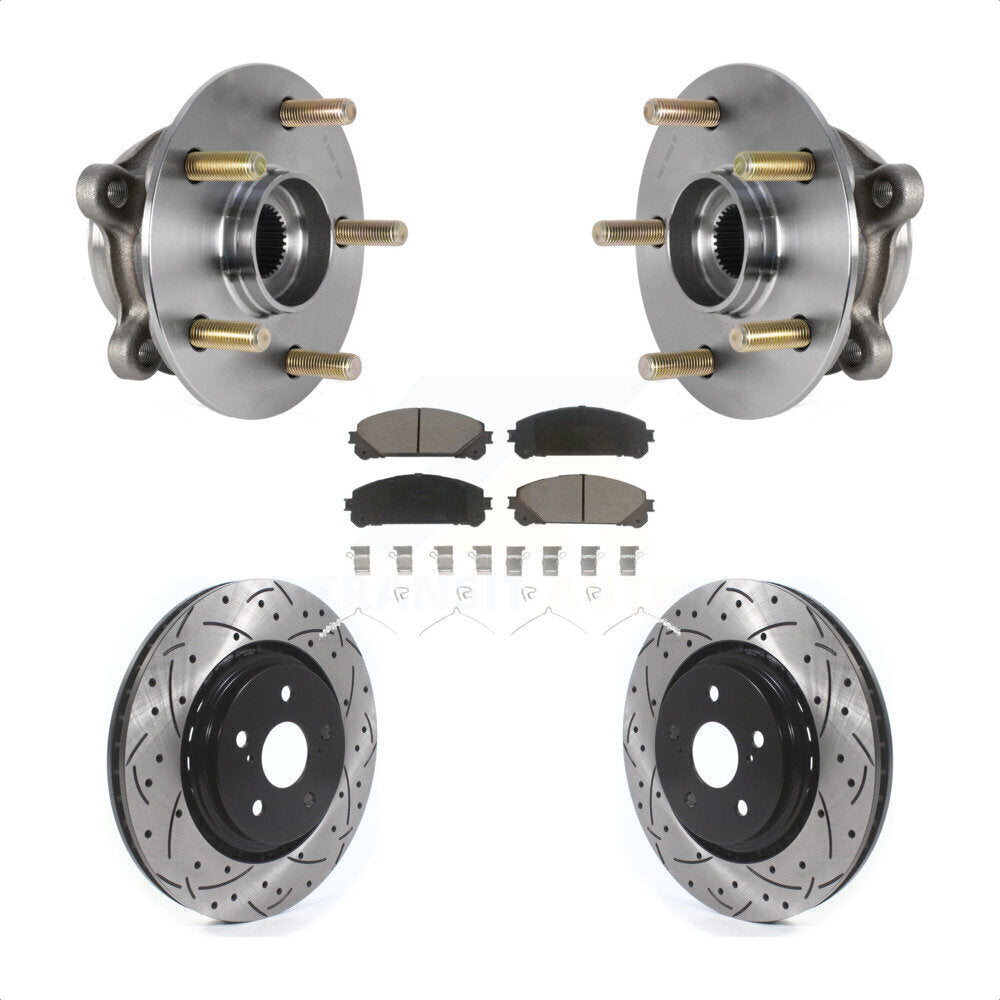 Transit Auto KBB-125502 Wheel Bearing and Hub Assembly for 2016-2022 Lexus RX350, Lexus RX350L, Lexus RX450hL & more - Front product image