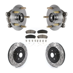 Transit Auto KBB-125502 Wheel Bearing and Hub Assembly for 2016-2022 Lexus RX350, Lexus RX350L, Lexus RX450hL & more - Front product image