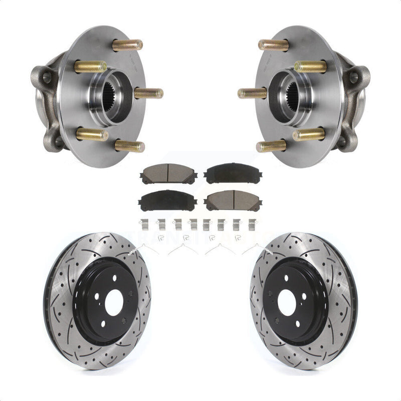 Transit Auto KBB-125502 Wheel Bearing and Hub Assembly for 2016-2022 Lexus RX350, Lexus RX350L, Lexus RX450hL & more - Front product image
