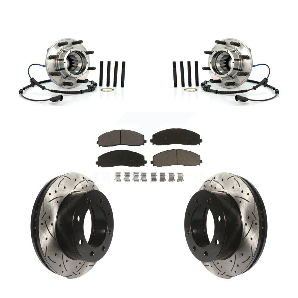 Transit Auto KBB-125503 Wheel Bearing and Hub Assembly for 2013 Ford F-250 Super Duty - Front product image