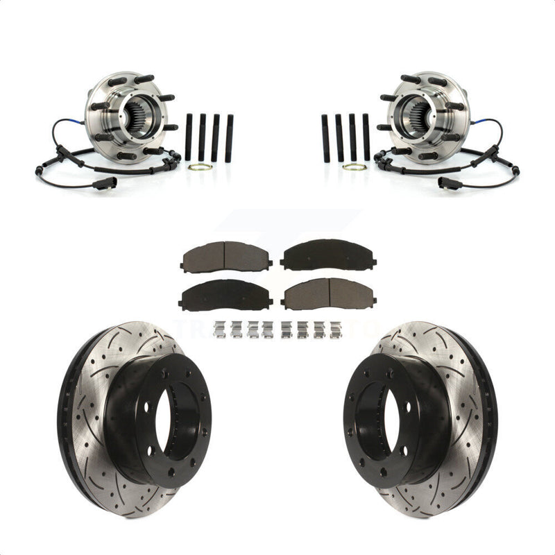 Transit Auto KBB-125503 Wheel Bearing and Hub Assembly for 2013 Ford F-250 Super Duty - Front product image