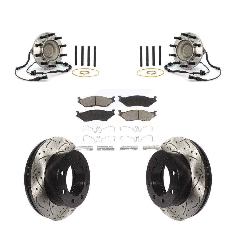 Transit Auto KBB-125504 Wheel Bearing and Hub Assembly for 2005-2009 Ford F-450 Super Duty - Front product image