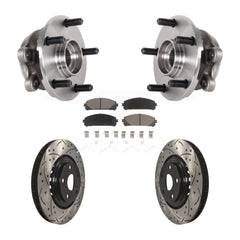 Transit Auto KBB-125505 Wheel Bearing and Hub Assembly for 2015-2021 Lexus NX300h, Lexus NX300, Lexus NX200t - Front product image