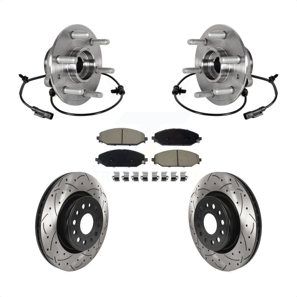 Transit Auto KBB-125506 Wheel Bearing and Hub Assembly for 2019-2023 Ram 1500 - Front product image