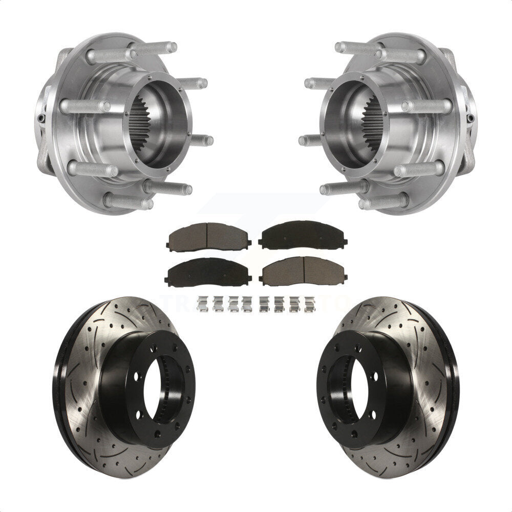 Transit Auto KBB-125508 Wheel Bearing and Hub Assembly for 2017-2022 Ford F-250 Super Duty, Ford F-350 Super Duty - Front product image