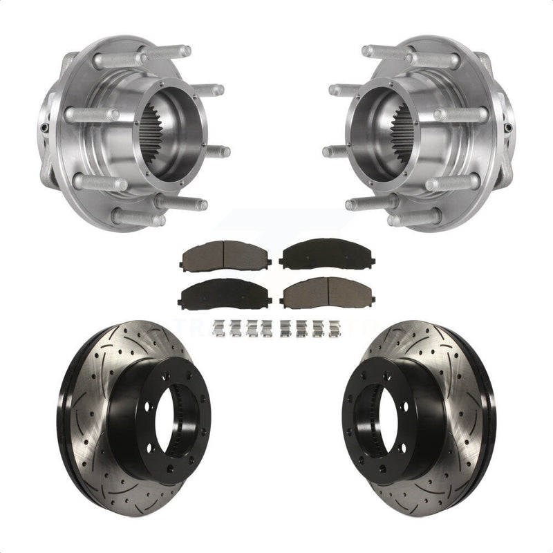 Transit Auto KBB-125508 Wheel Bearing and Hub Assembly for 2017-2022 Ford F-250 Super Duty, Ford F-350 Super Duty - Front product image
