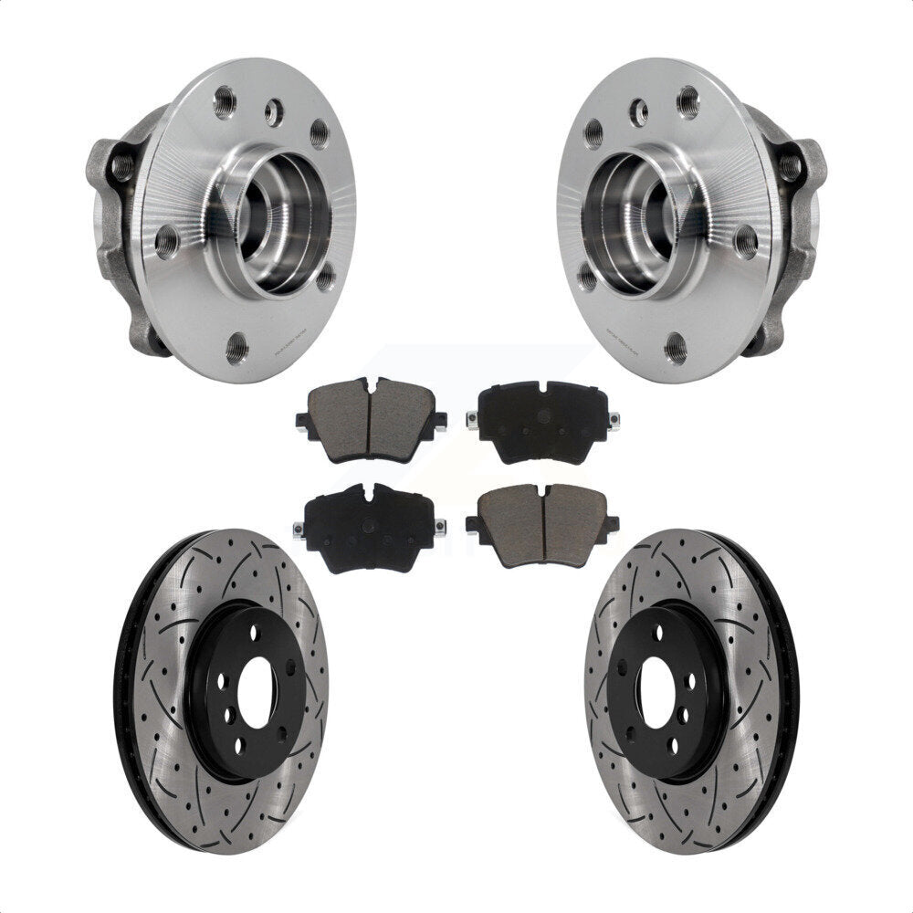 Transit Auto KBB-125512 Wheel Bearing and Hub Assembly for 2016-2022 Mini Cooper Countryman, Mini Cooper Clubman - Front product image