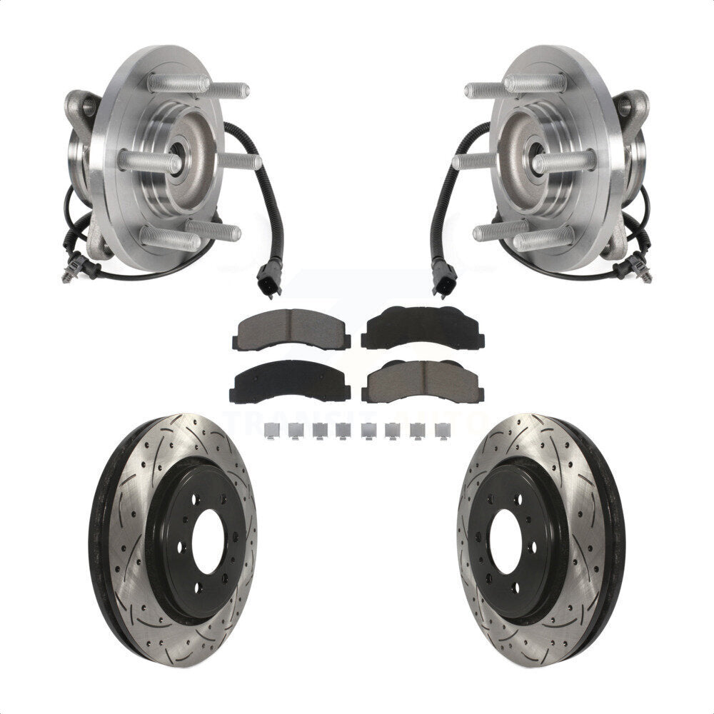 Transit Auto KBB-125513 Wheel Bearing and Hub Assembly for 2015-2017 Ford Expedition, Lincoln Navigator - Front product image