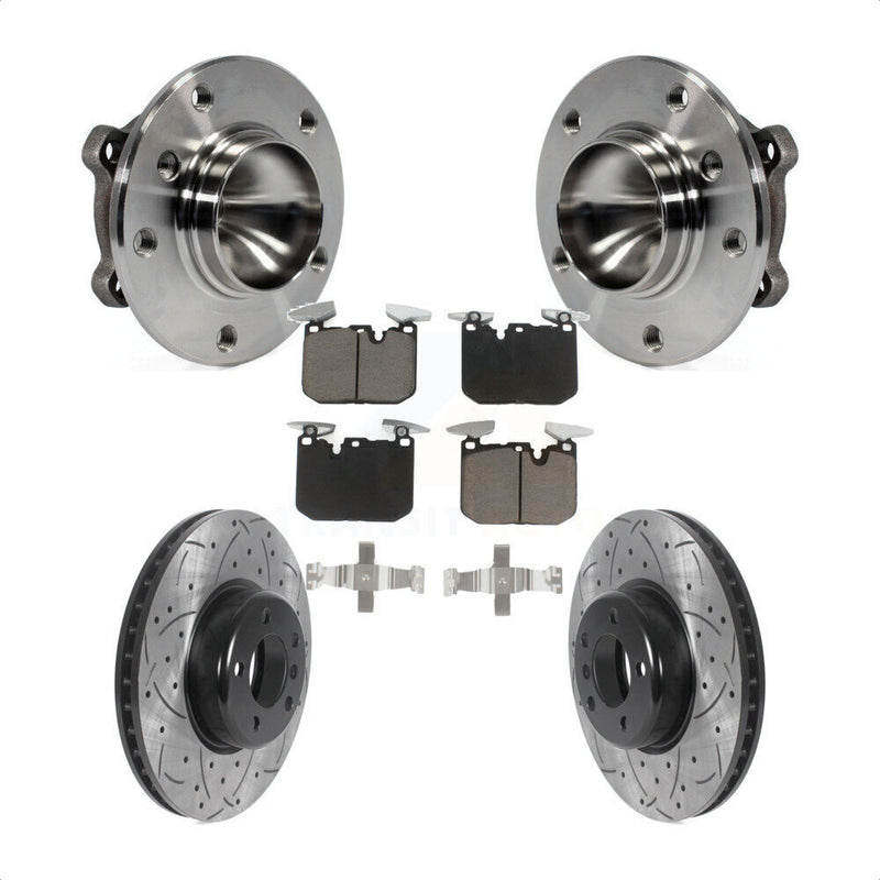 Transit Auto KBB-125514 Wheel Bearing and Hub Assembly for 2013 BMW 328i - Front product image