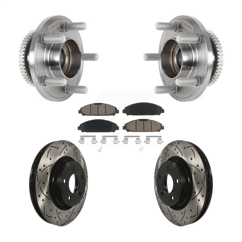 Transit Auto KBB-125517 Wheel Bearing and Hub Assembly for 2015-2020 Ford Mustang - Front product image