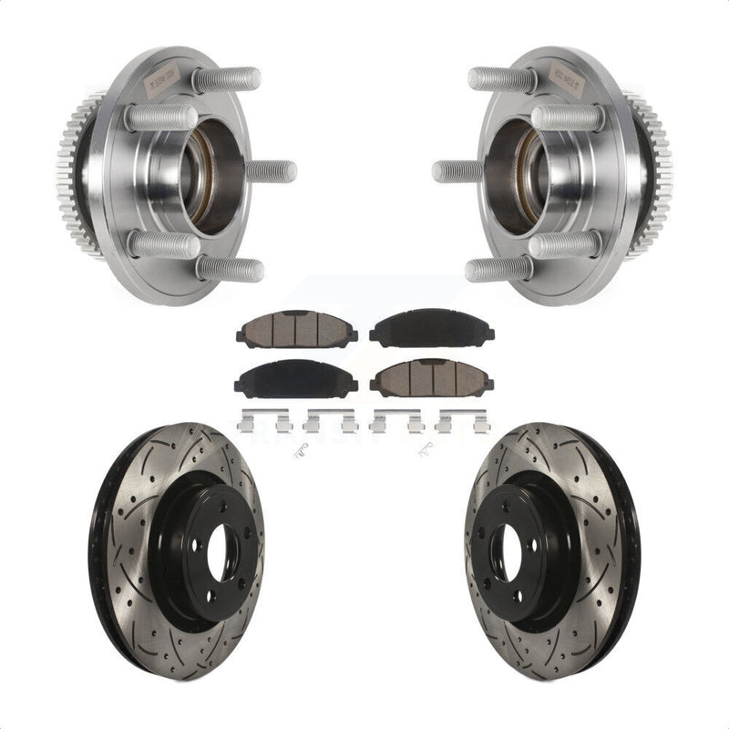 Transit Auto KBB-125517 Wheel Bearing and Hub Assembly for 2015-2020 Ford Mustang - Front product image
