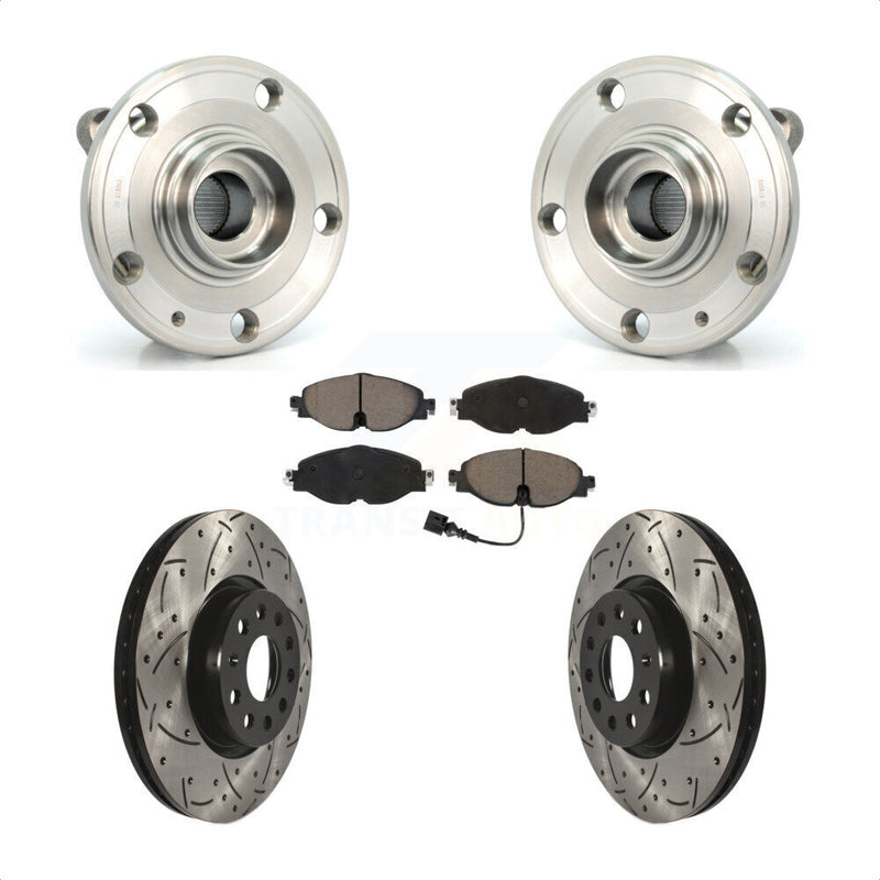 Transit Auto KBB-125518 Wheel Bearing and Hub Assembly for 2021-2022 Volkswagen Passat - Front product image