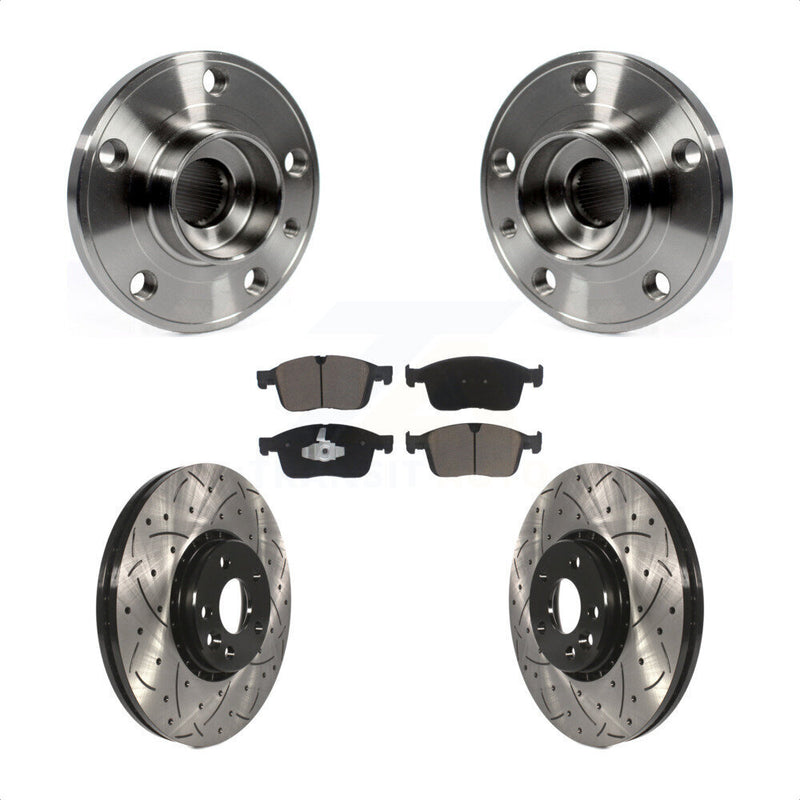 Transit Auto KBB-125520 Wheel Bearing and Hub Assembly for 2017 Volvo XC60 - Front product image
